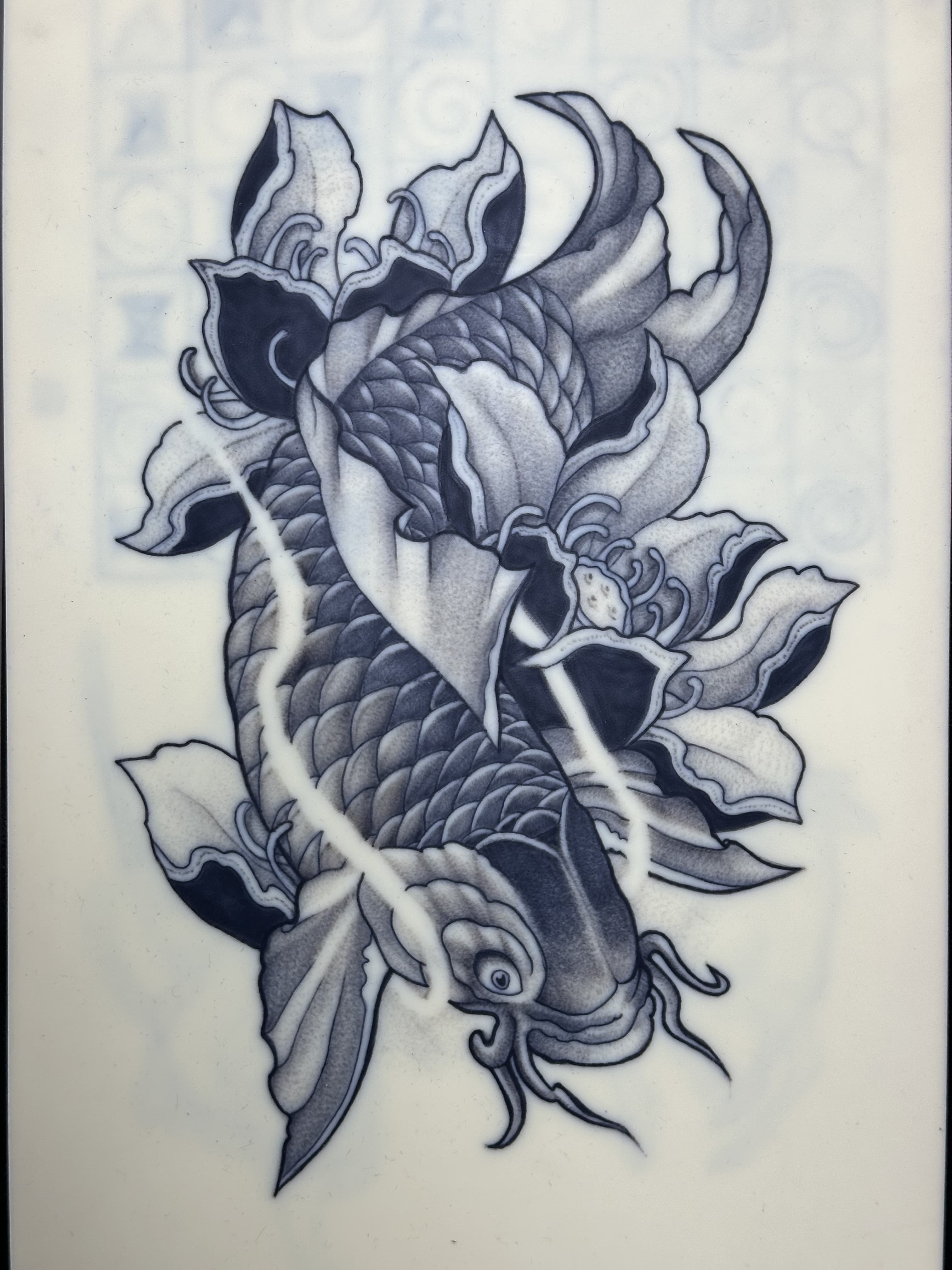 Работа выпускника школы тату Mentor — пример 8